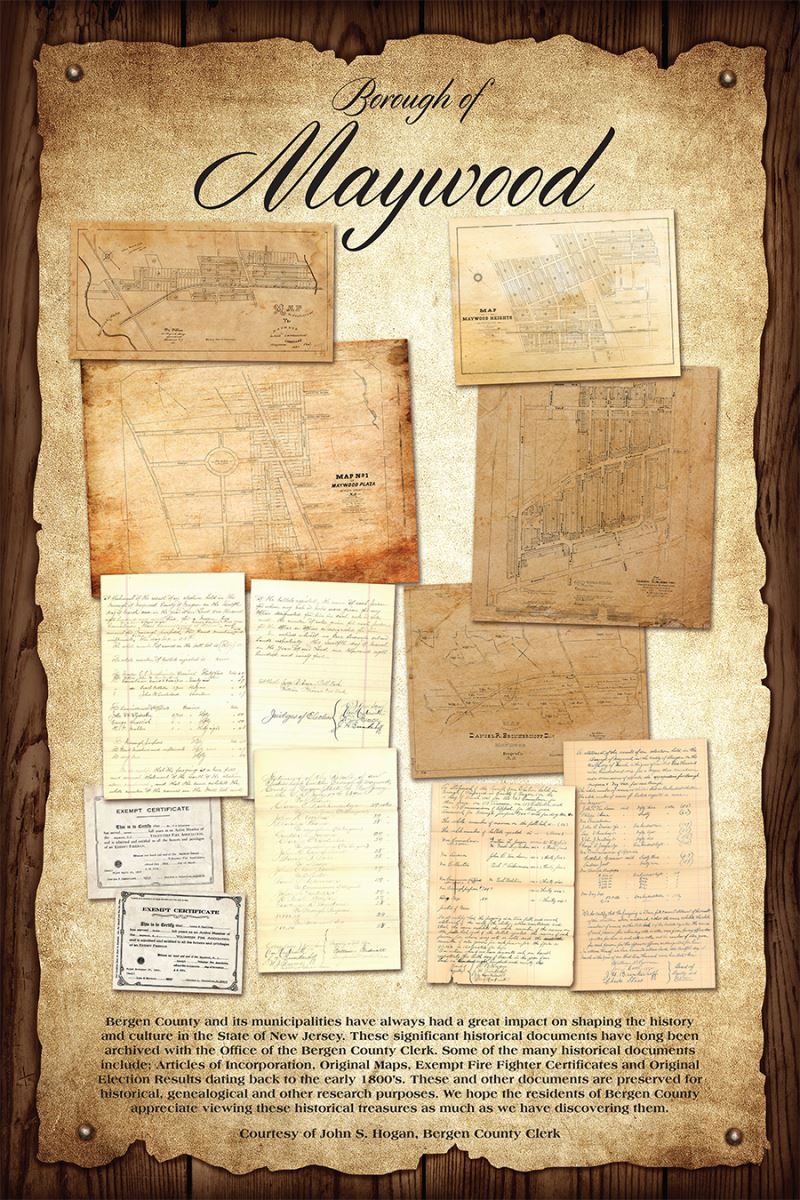 Maywood Historic Poster